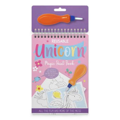 Picture of MAGIC WATER COLOURING BOOK UNICORN